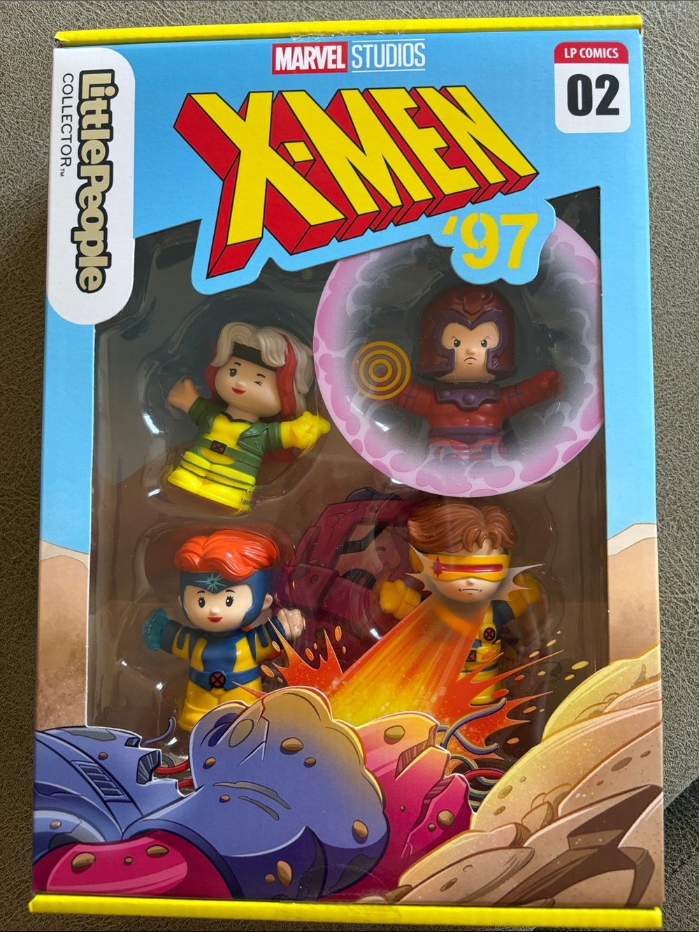 Marvel X-Men '97 Little People Collector Set - Yellow, Red, Blue